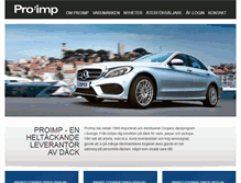 Tablet Screenshot of proimp.se